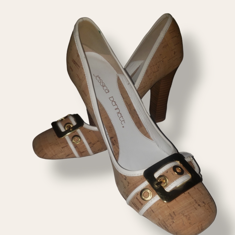 Jessica Bennett tan shoes